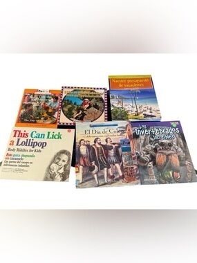 3/$18 El Libros Para Ninos -Conjunto de 6- Spanish Reading Books Elementary